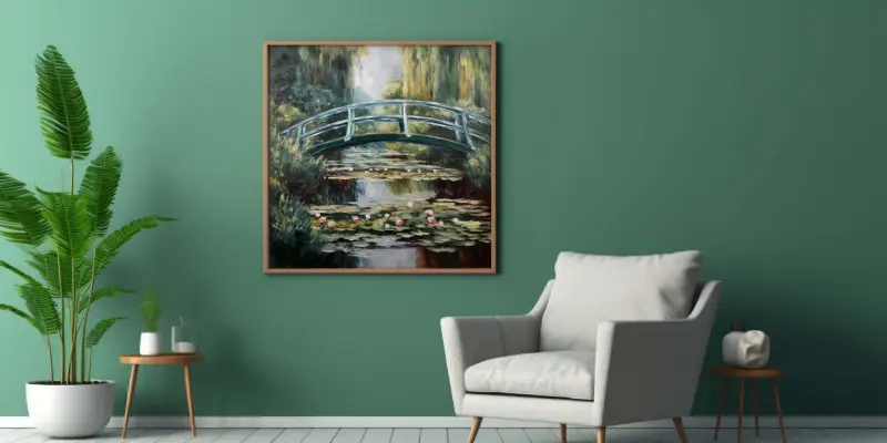 Bridge Wall Art Print, Modern Architecture Photography, Cityscape Poster for Living Room