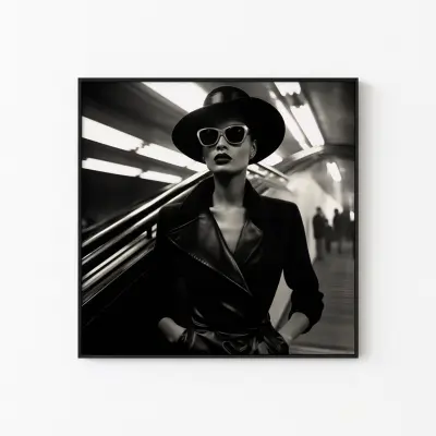 London Underground Photography Poster, Urban Art Print, Minimalist Wall Art, England Travel Gift