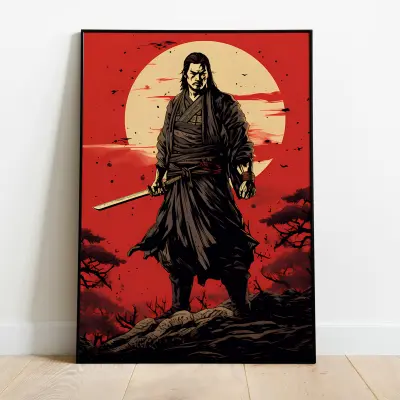 The Boss Japanese Woodblock Edo Period Poster Ukiyo-e Art Print