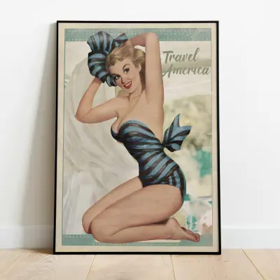 Vintage Travel Poster Art Print