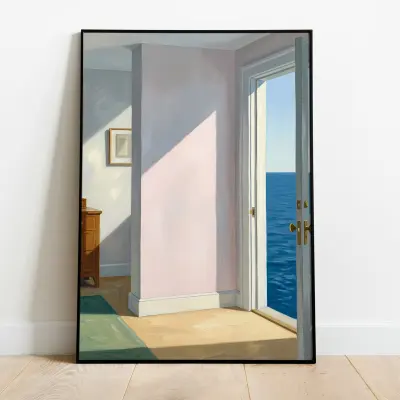 Edward Hopper Rooms by the Sea Art Print Realism Painting