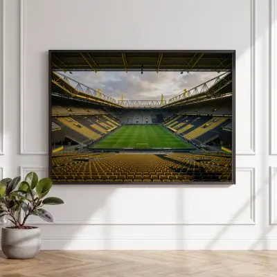 Signal Iduna Park Stadium Borussia Dortmund Empty