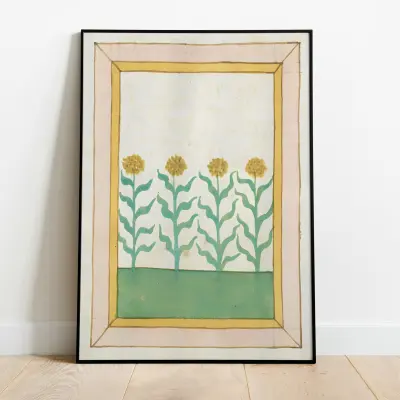 Mustard Fine Art Print Johannes Hartlieb Kräuterbuch Illustration Natural History